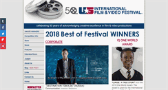 Desktop Screenshot of filmfestawards.com